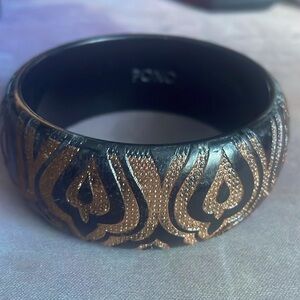 Pono bangle peach black